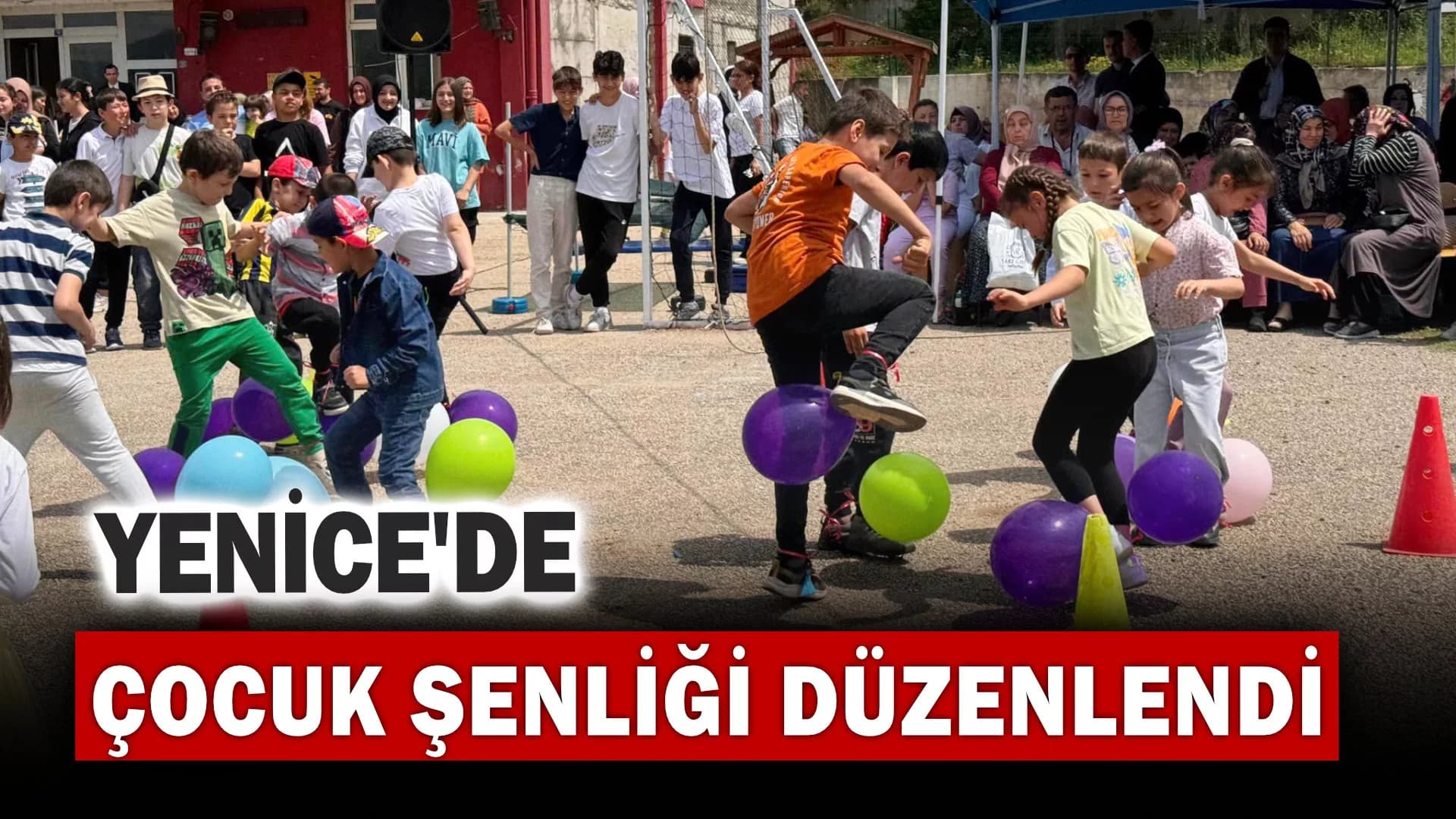 Yenice'de Çocuk Şenliği Düzenlendi