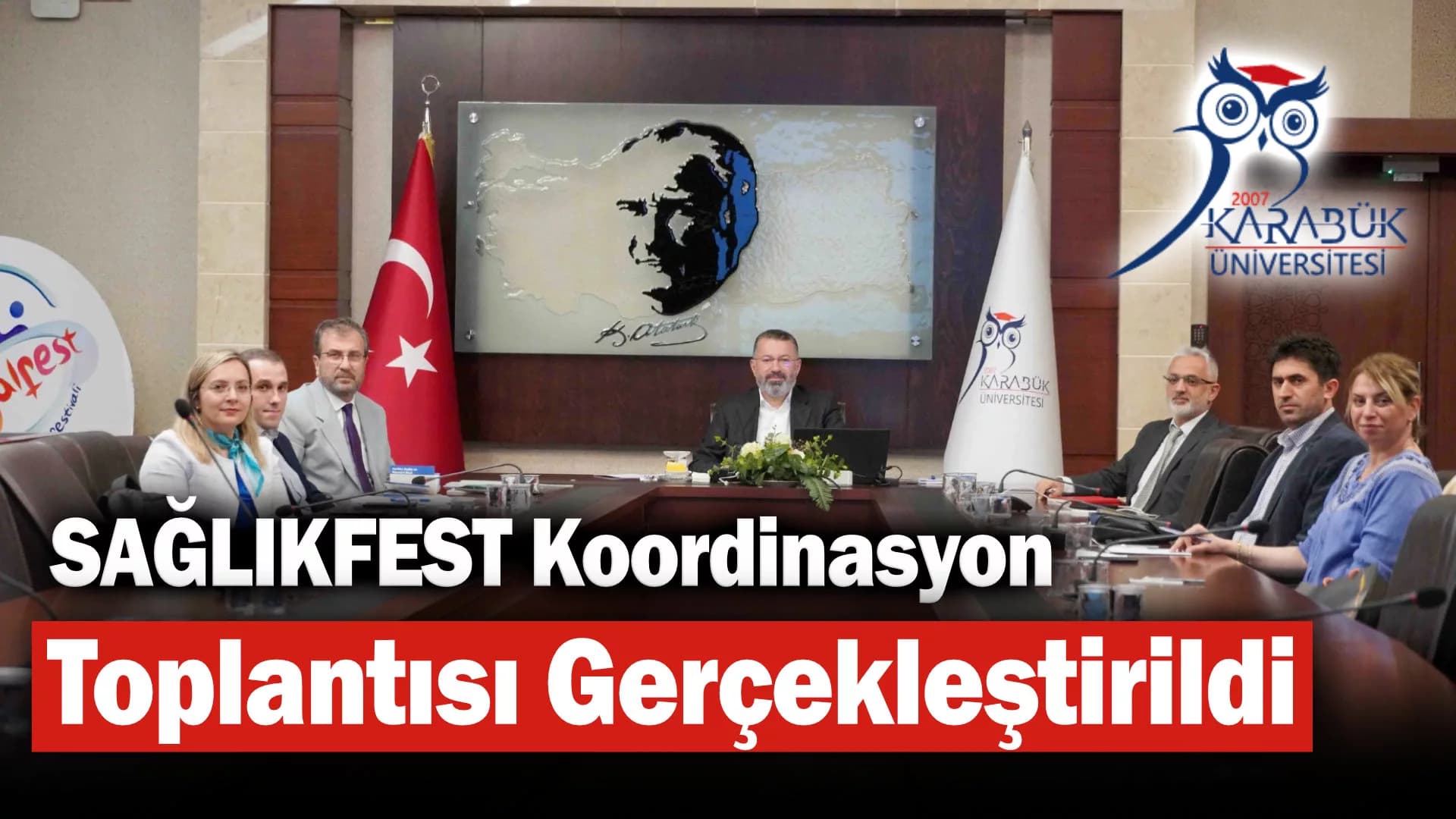 SAĞLIKFEST Koordinasyon Toplantısı Gerçekleştirildi