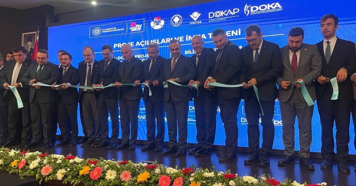 Sanayi ve Teknoloji Bakanı Kacır: "DOKA ve DOKAP eliyle 10 projenin açılışını gerçekleştiriyoruz”
