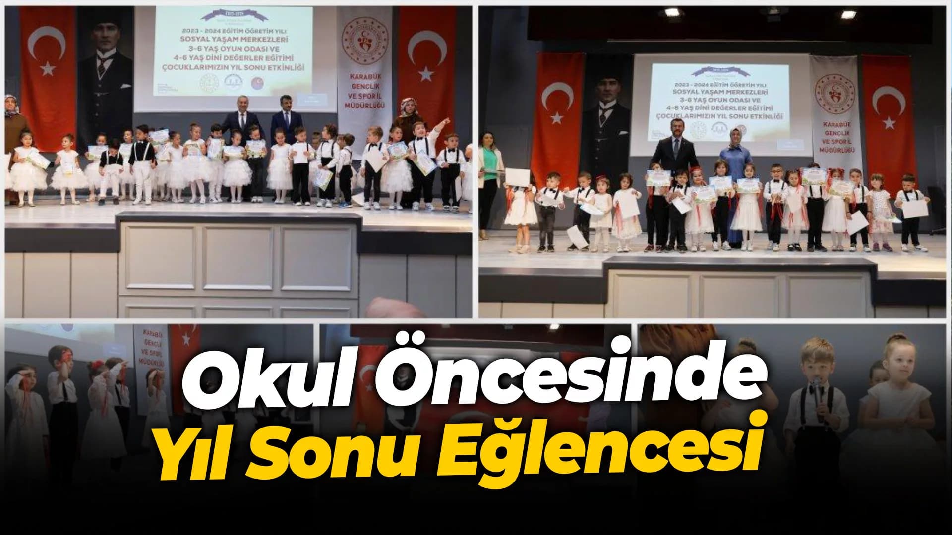 Okul Öncesinde Yıl Sonu Eğlencesi