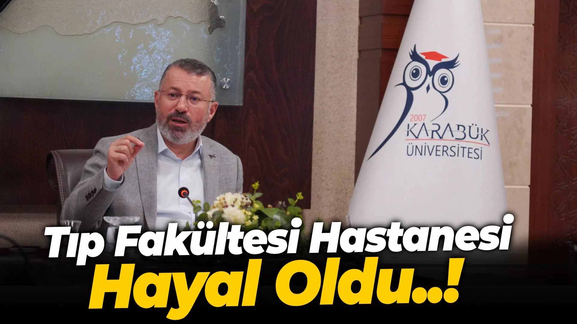 Tıp Fakültesi Hastanesi Hayal Oldu..!