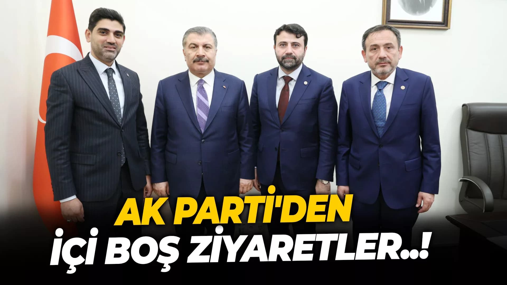 AK PARTİ'DEN İÇİ BOŞ ZİYARETLER..!