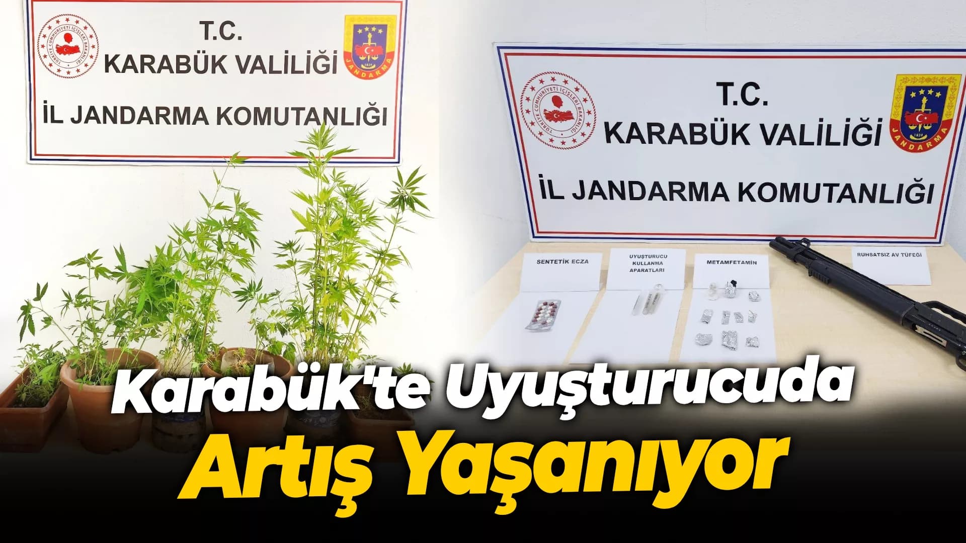 Karabük'te Uyuşturucuda Artış Yaşanıyor