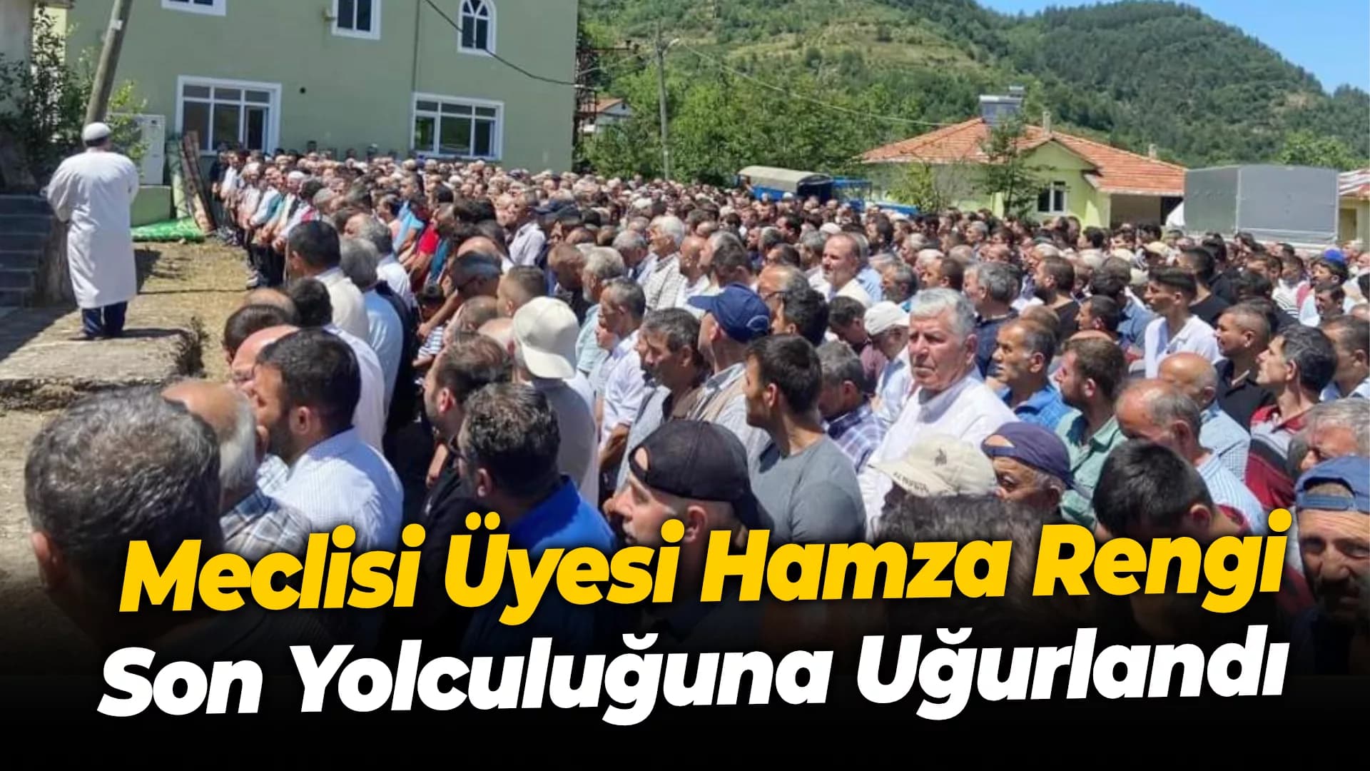 Trafik kazasında hayatını kaybeden meclis üyesi toprağa verildi