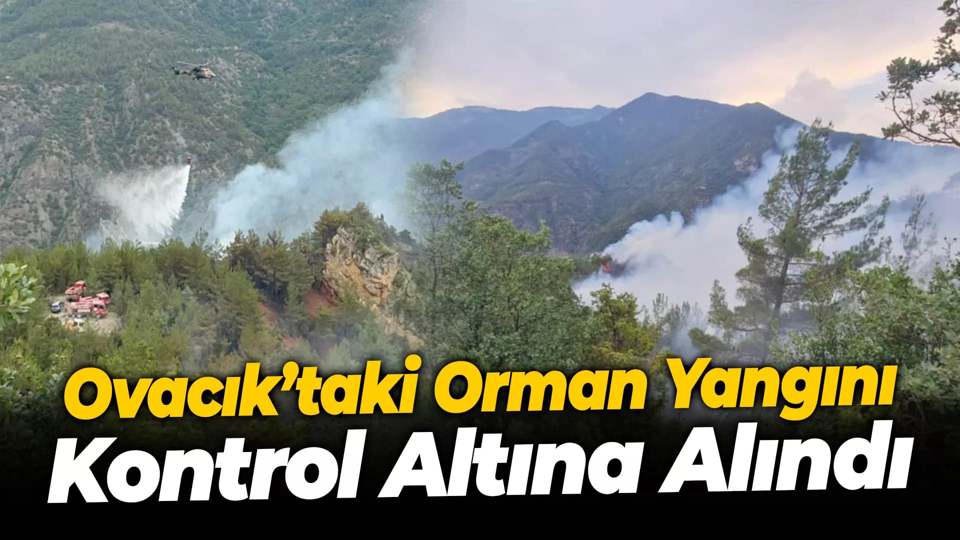 Karabük’teki orman yangını kontrol altına alındı