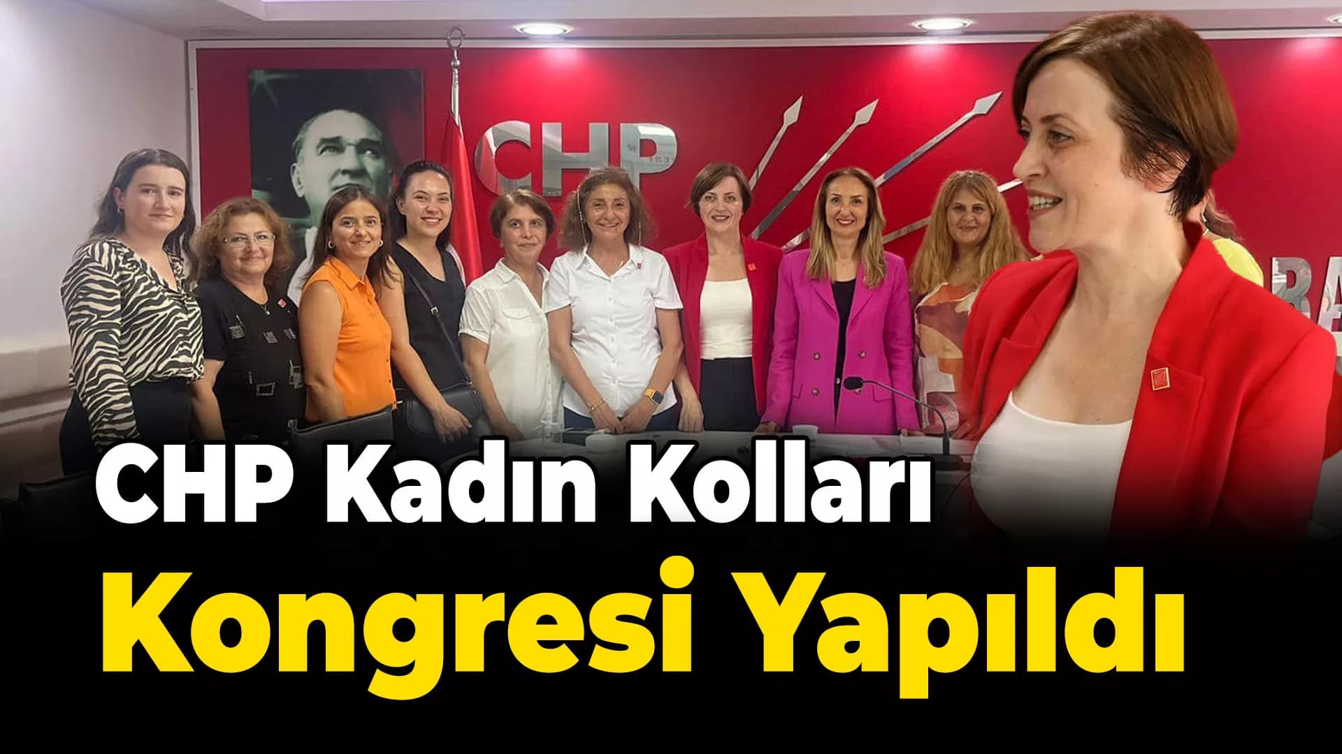 Karabük CHP İl Kadın Kolları kongresini yaptı