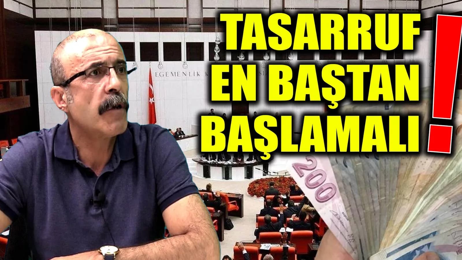 İrken: "Tasarruf Olacaksa En Baştan Başlamalı"