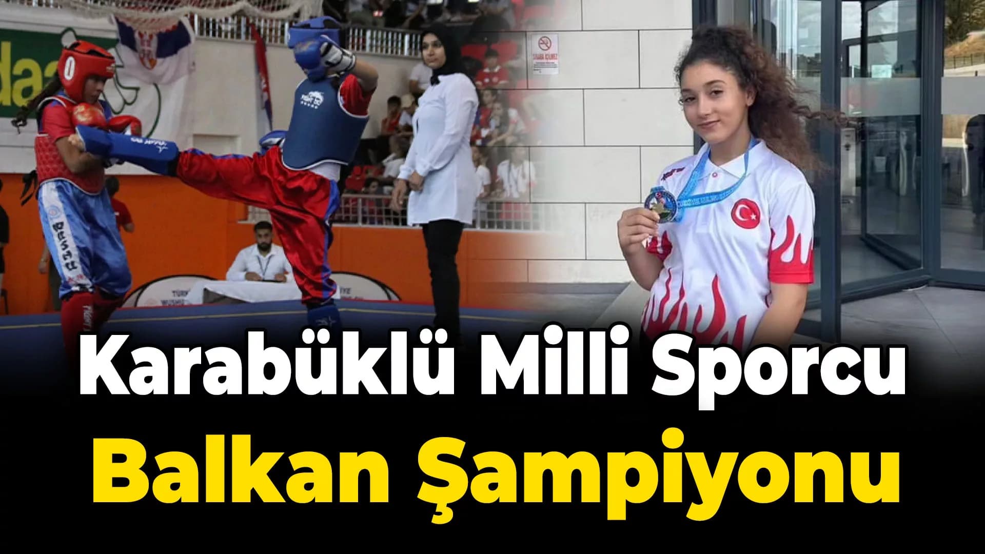 Karabüklü Milli Sporcu Irmak Taşbaş Şampiyon Oldu