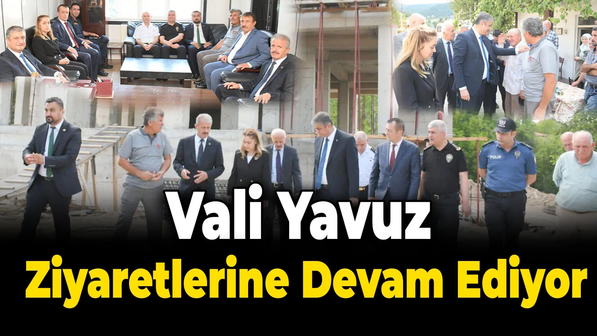Karabük Valisi Yavuz İlçe Ziyaretlerine Devam Ediyor