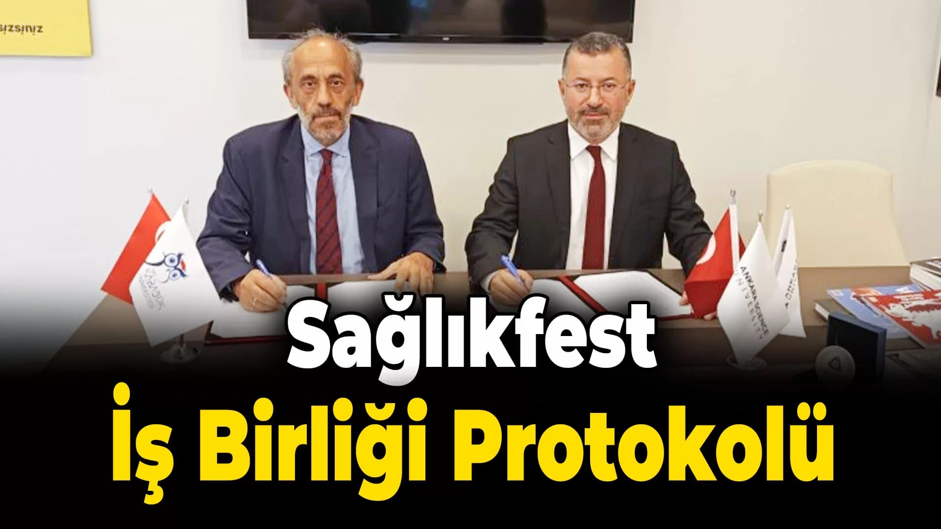 KBÜ SAĞLIKFEST için protokol imzalamaya devam ediyor