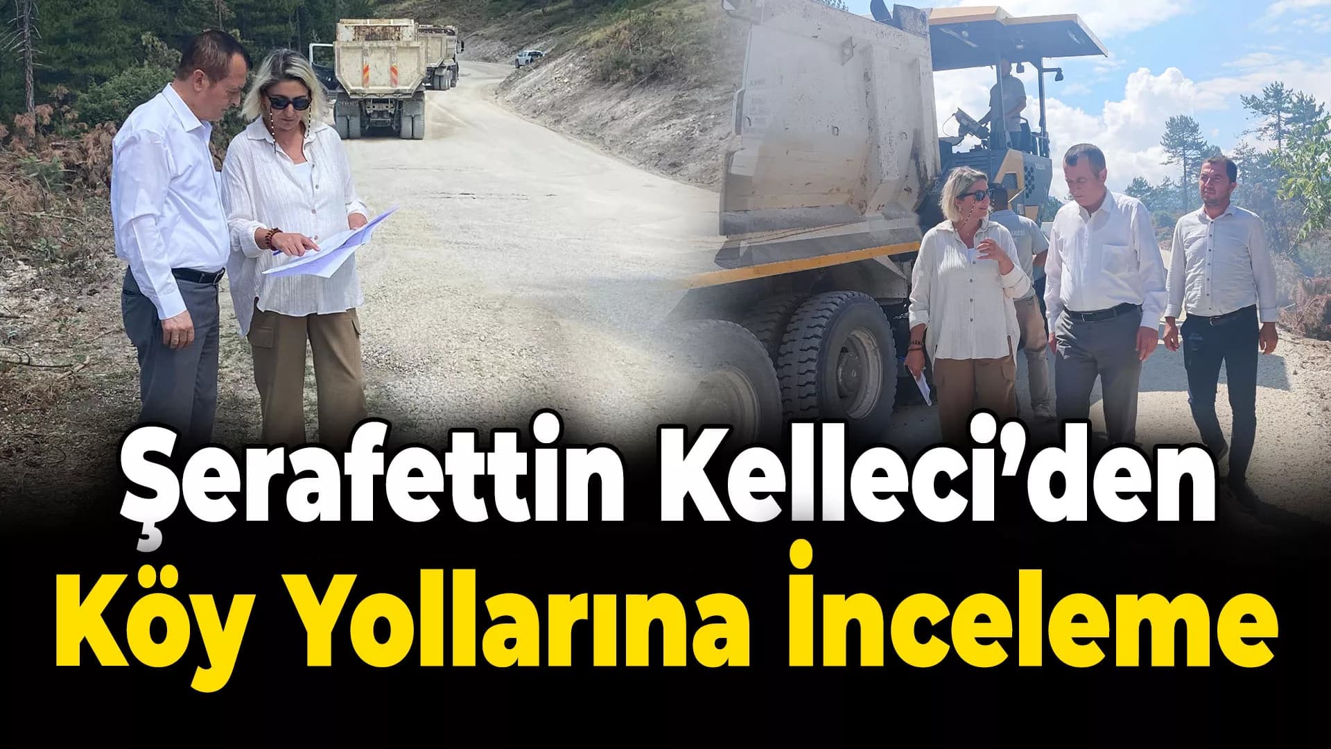 Kelleci'den Grup Köy Yollarında İnceleme