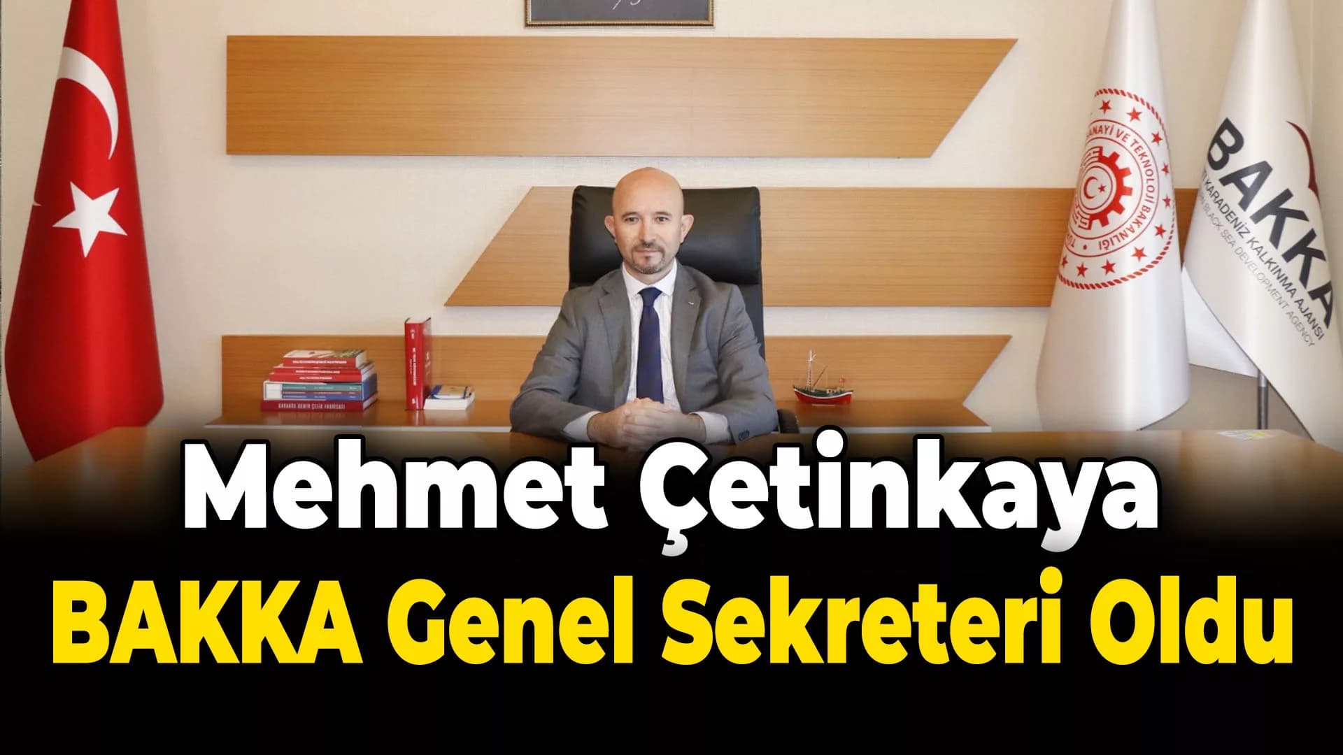 BAKKA Genel Sekreterliği'ne Mehmet Çetinkaya vekaleten atandı