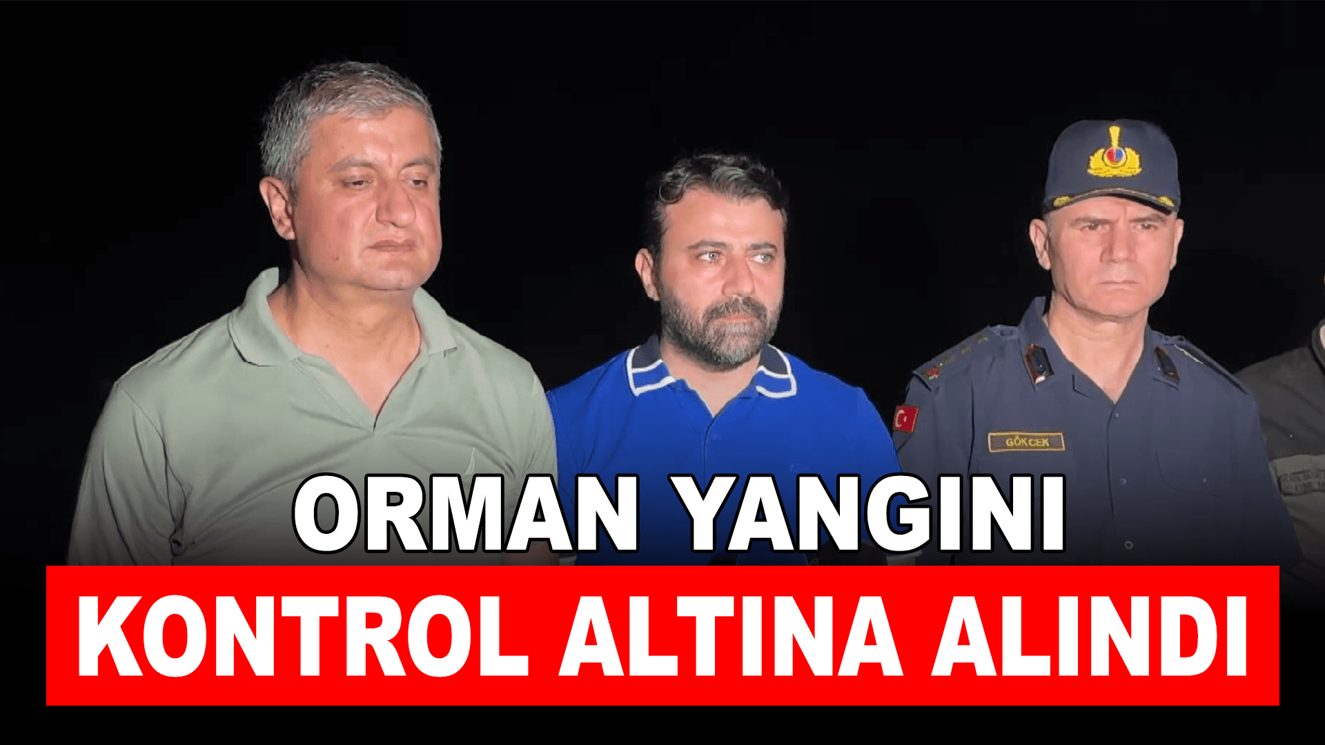 Ovacık'ta 80 hektarlık alanda etkili olan yangın 54 saatte kontrol altına alındı