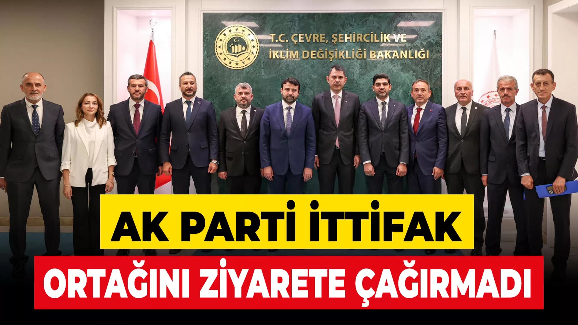 AK Parti İttifak Ortağını Ziyarete Davet Etmedi..!