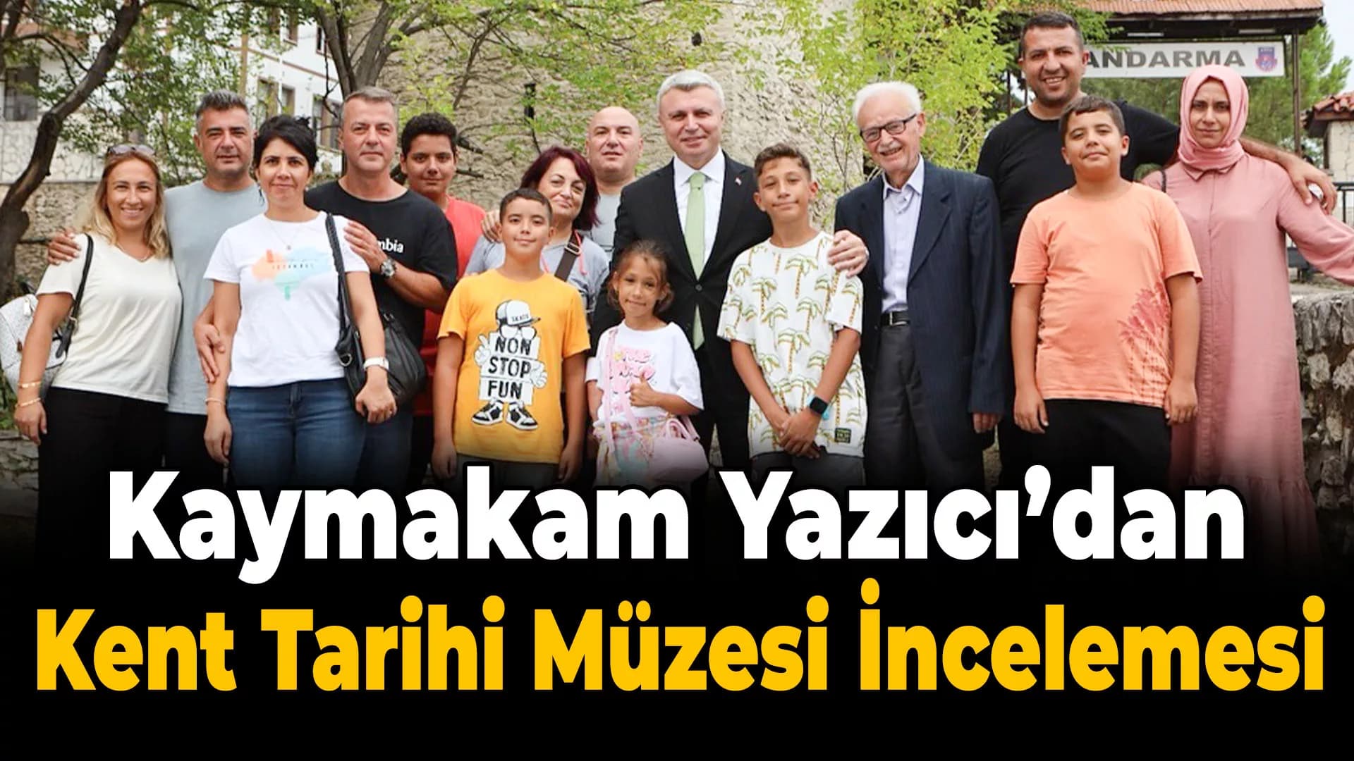 Kaymakam Yazıcı Kent Tarihi Müzesini İnceledi