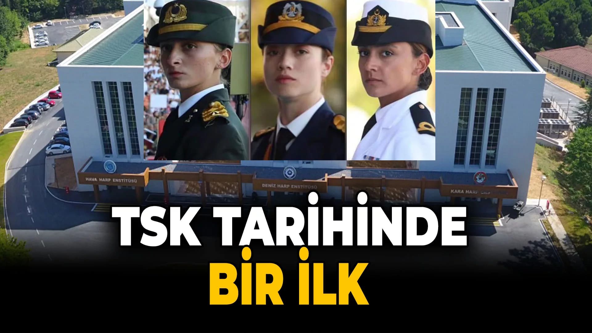 Hava, Kara ve Deniz Harp Okullarının Birincileri Kadın Teğmenler Oldu