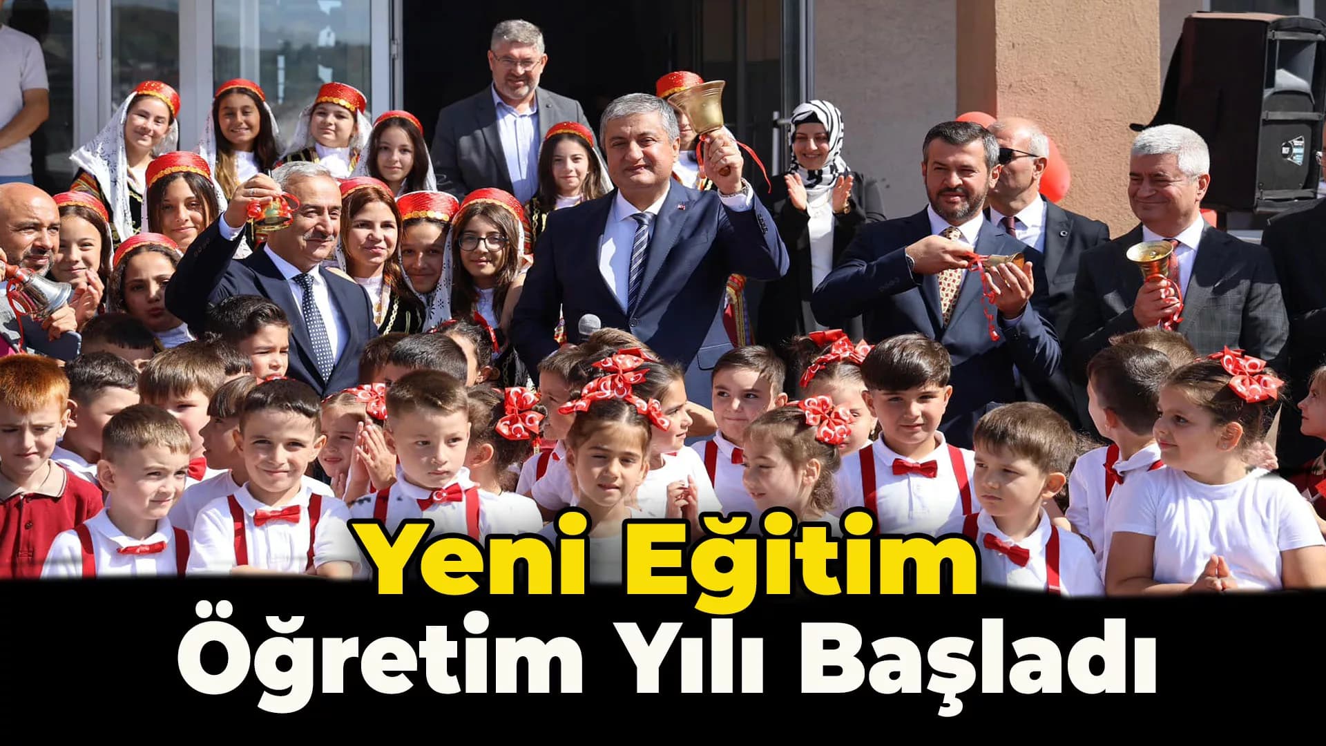 Karabük'te İlk Ders Zili Çaldı