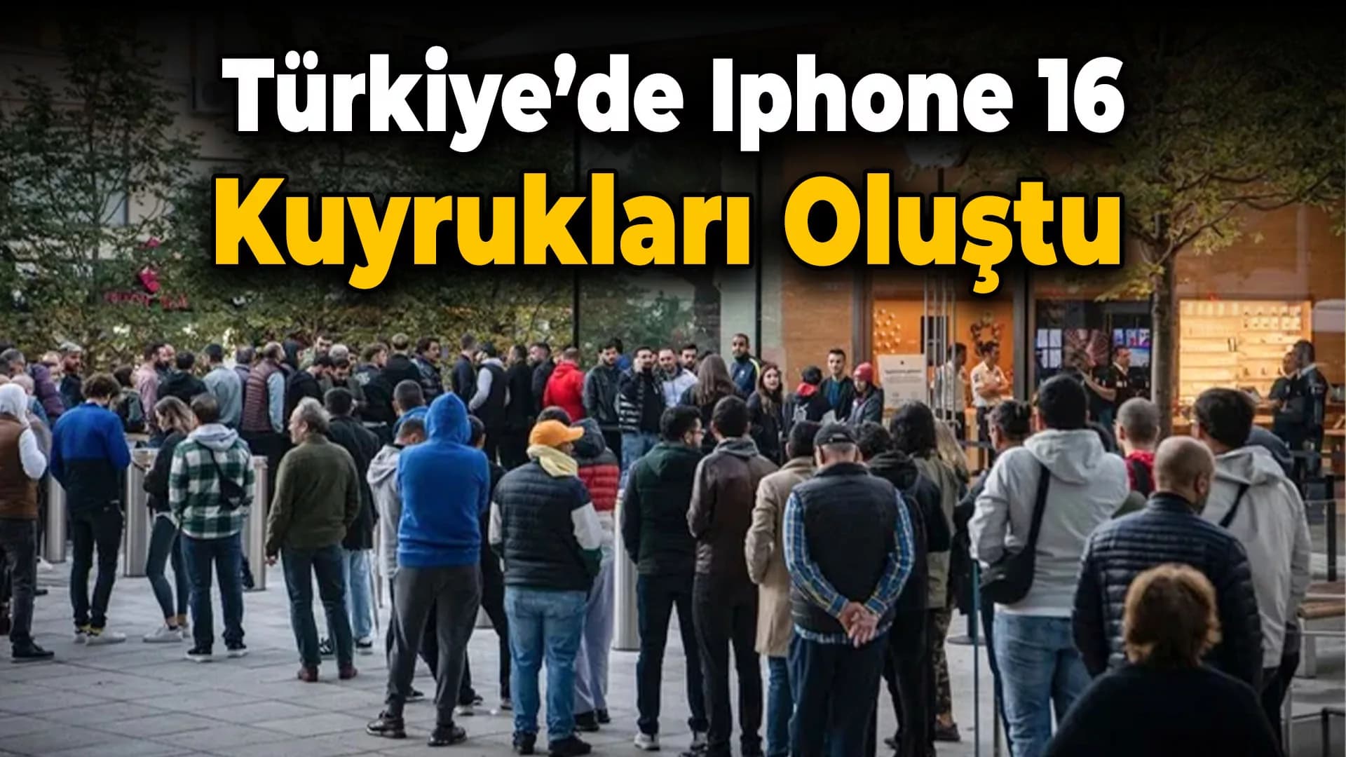 iPhone Kuyruğu: Yeni Model İçin Geceden Sıra