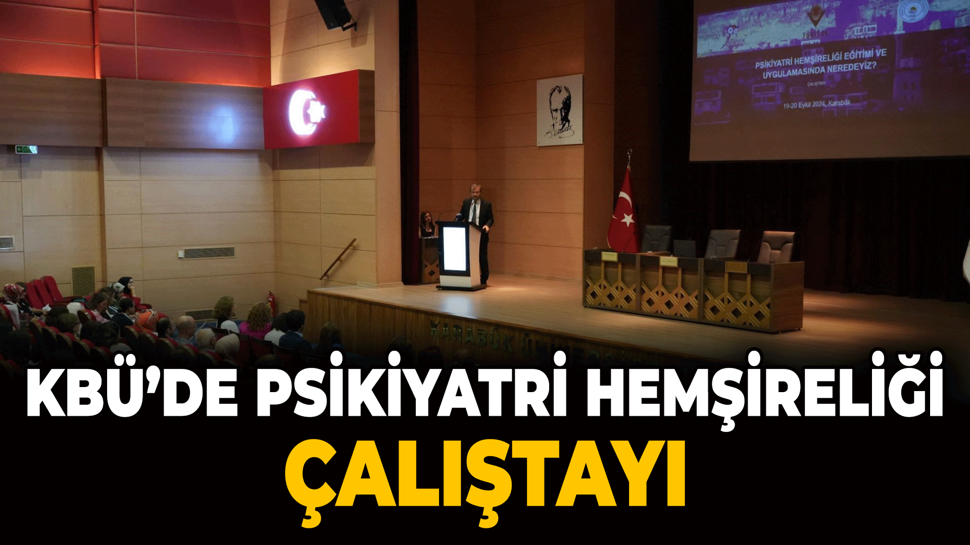KBÜ'de Psikiyatri Hemşireliği Çalıştayı