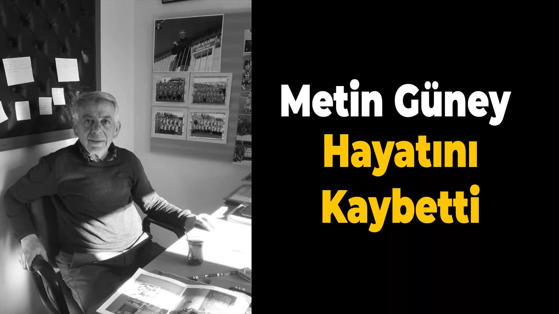 5000 Evlerspor'un Emektar Başkanı Metin Güney Hayatını Kaybetti