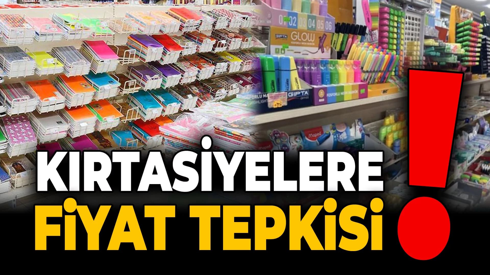 Karabük'te Kırtasiyelere Fahiş Fiyat Tepkisi..!