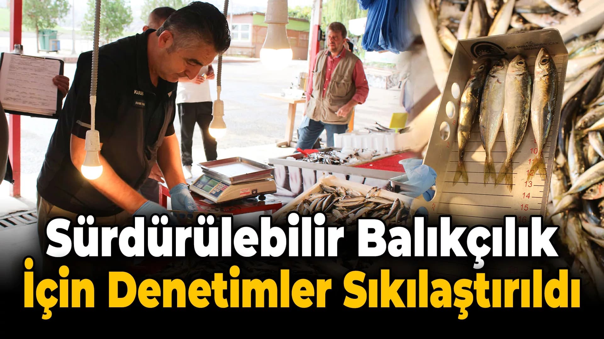 Karabük'te Balıkçılar Denetlendi