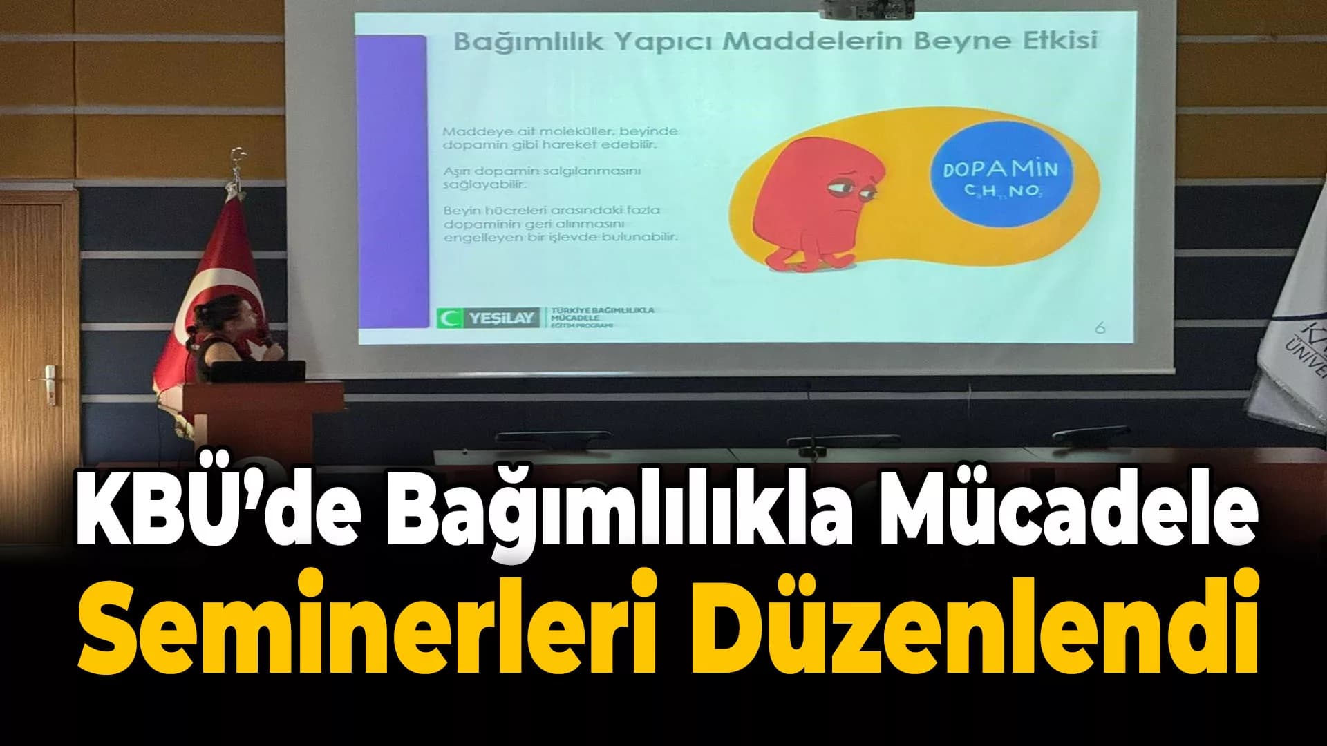 KBÜ'den Bağımlılıkla Mücadeleye Tam Destek