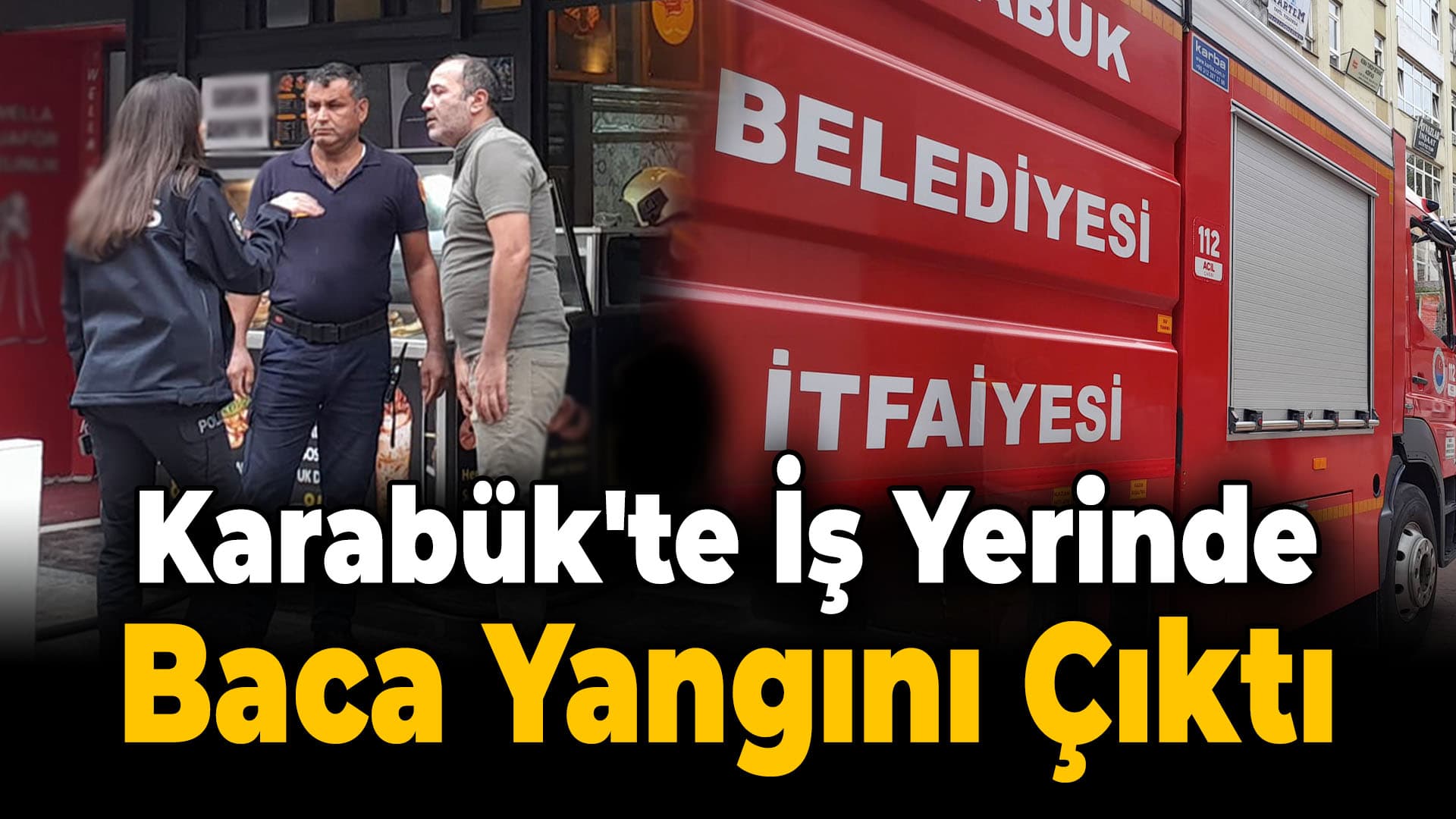 Karabük Merkez'de Baca Yangını Panik Yarattı