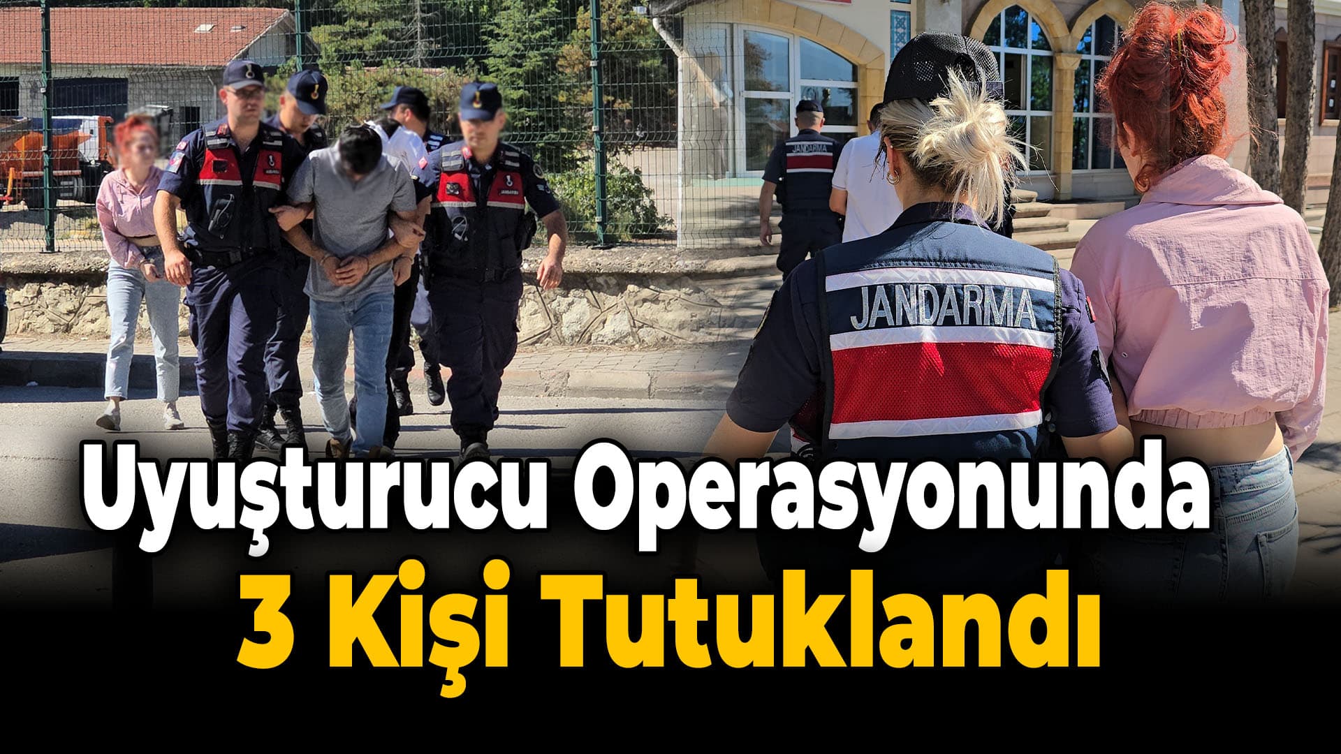 Safranbolu'da Uyuşturucu Aleminde Yakalanan 3 Kişi Tutuklandı
