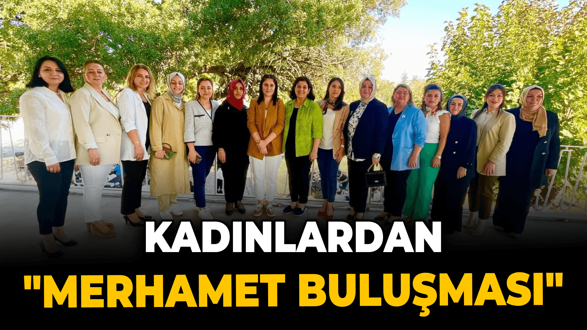 Kadınlardan "Merhamet Buluşması" ve "Çullu Börek" tanıtımı