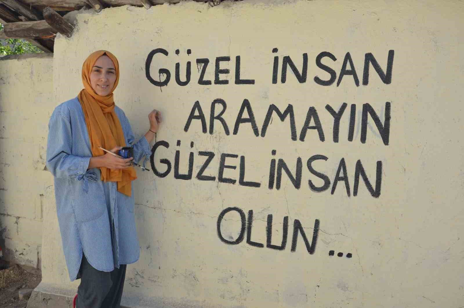 Tokat’ta sanatla renklenen sokaklar ilgi görüyor