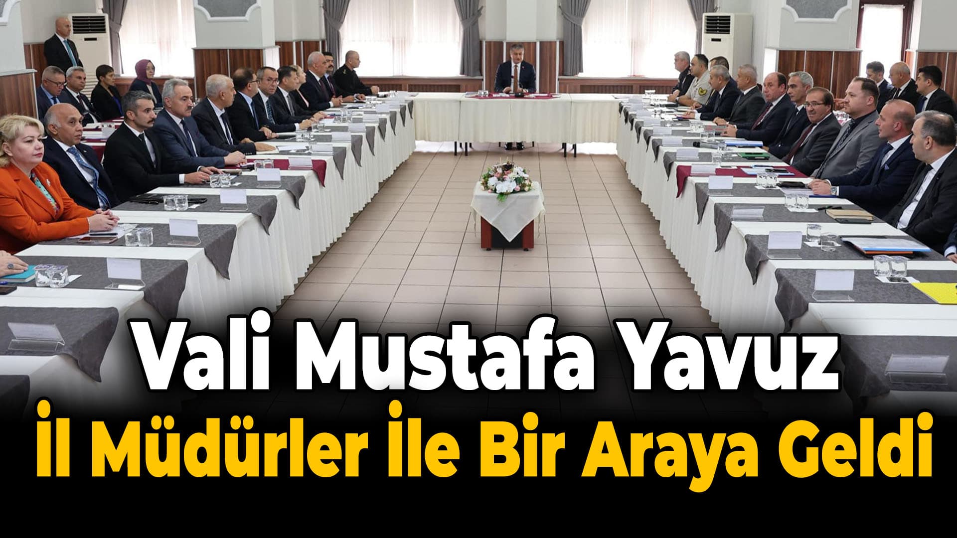 Vali Yavuz: "Önceliğimiz Vatandaşa En İyi Hizmeti Sunmak"