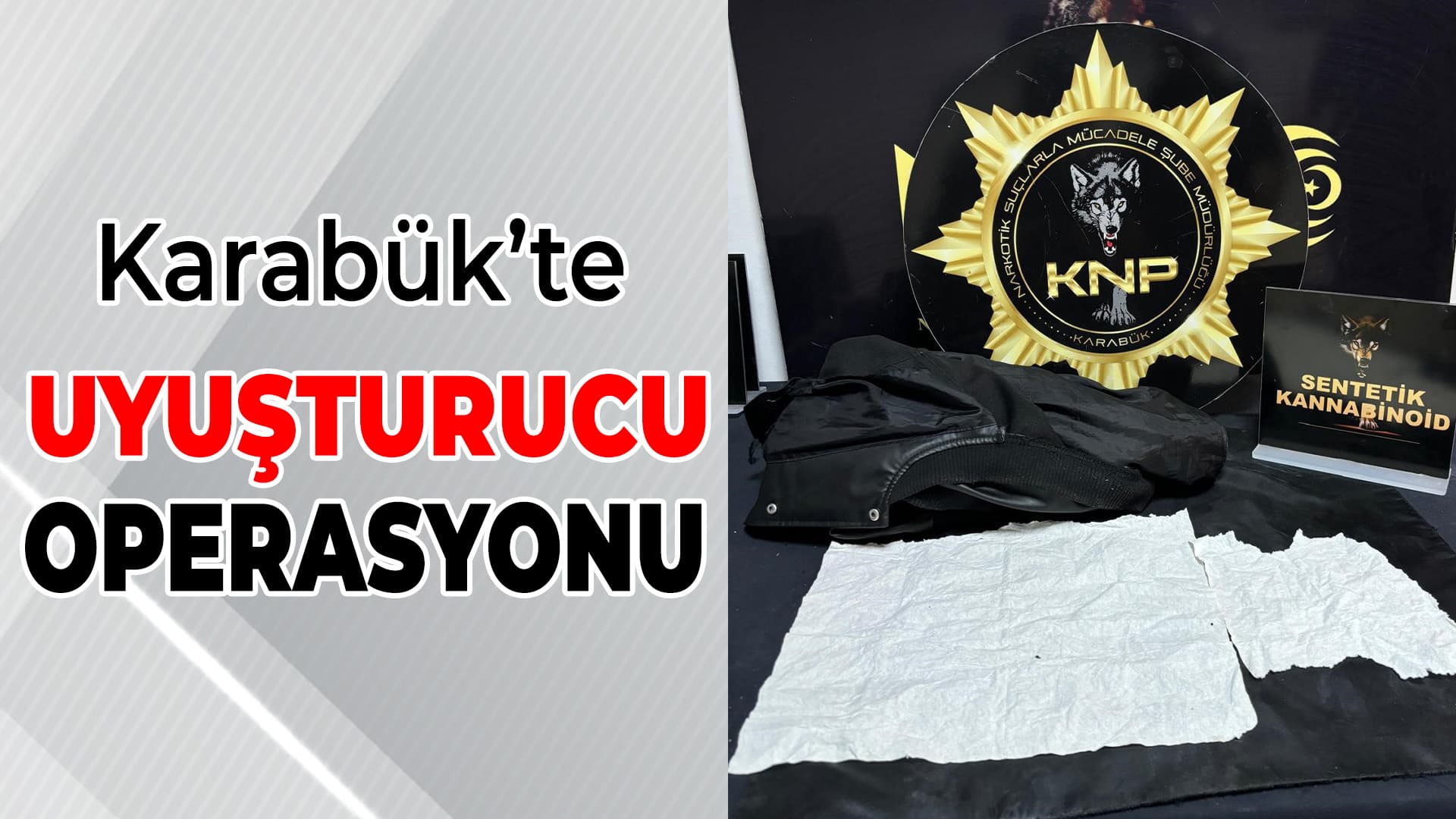 Karabük'te Uyuşturucu Operasyonu, 1 Kişi Tutuklandı