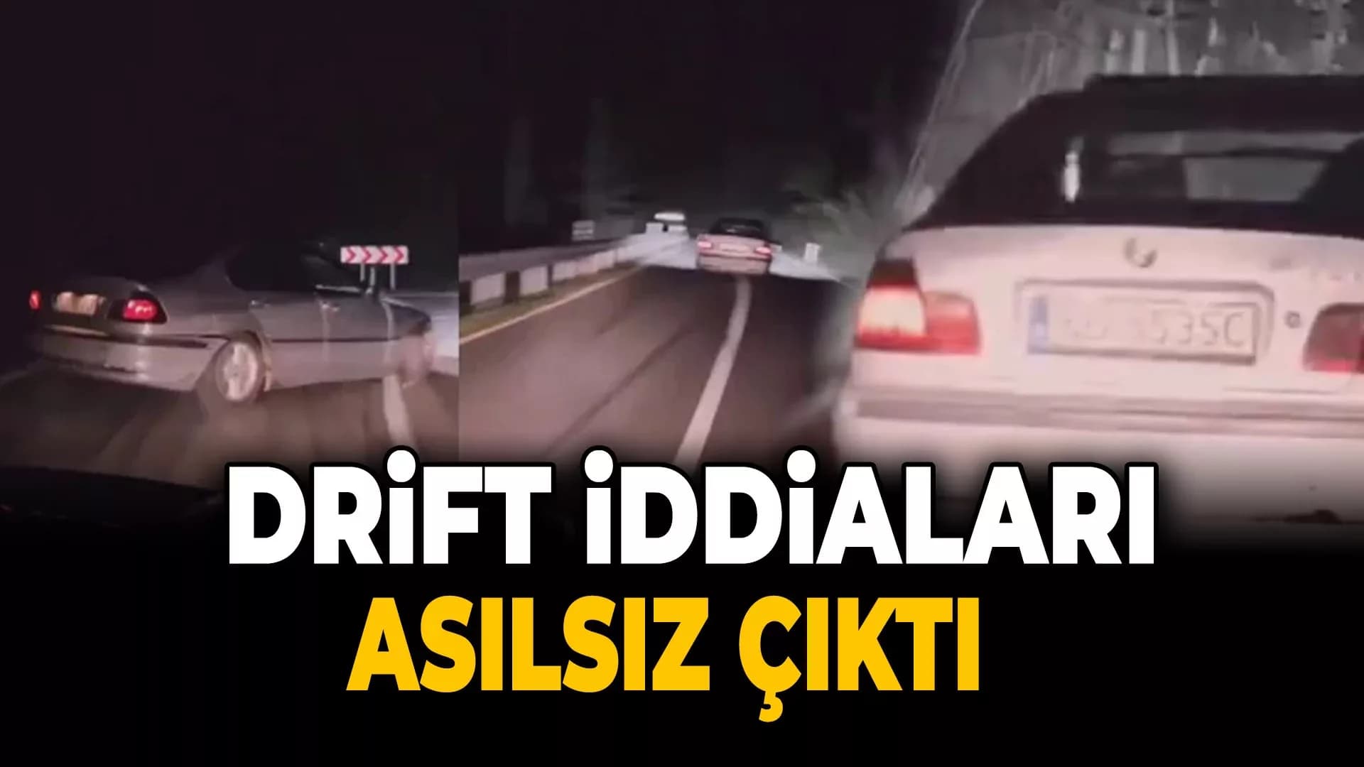 Karabük’te Drift Yapıldığı İddiası Asılsız Çıktı