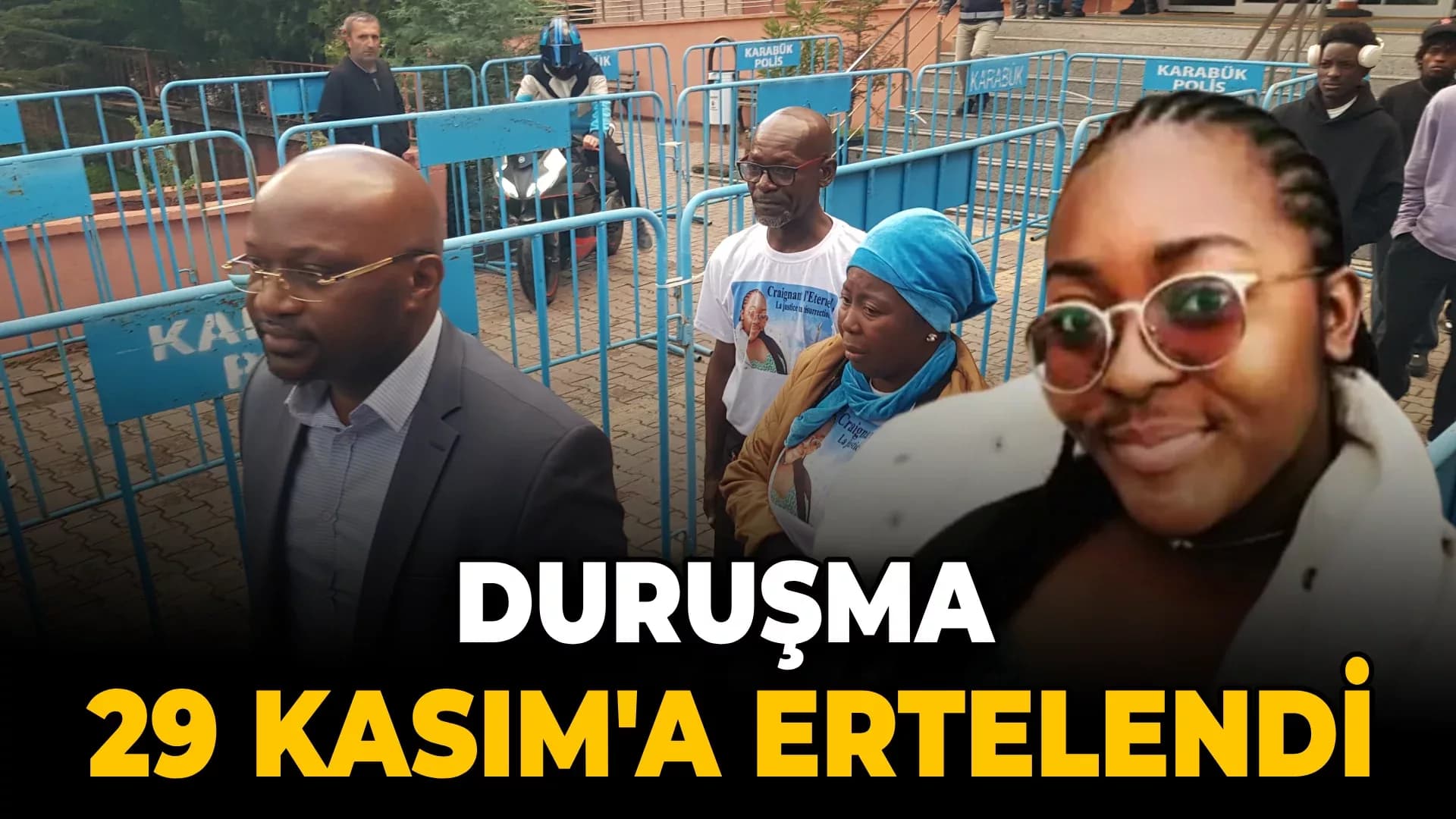 Gabonlu Dina'nın ölü bulunmasına ilişkin eski şüpheliler tanık olarak dinlendi
