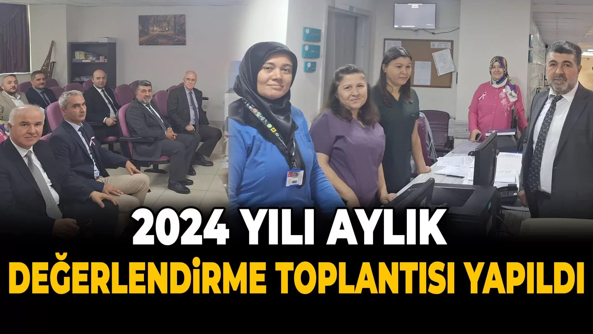 SDH'de 2024 Yılı Aylık Değerlendirme Toplantısı Yapıldı