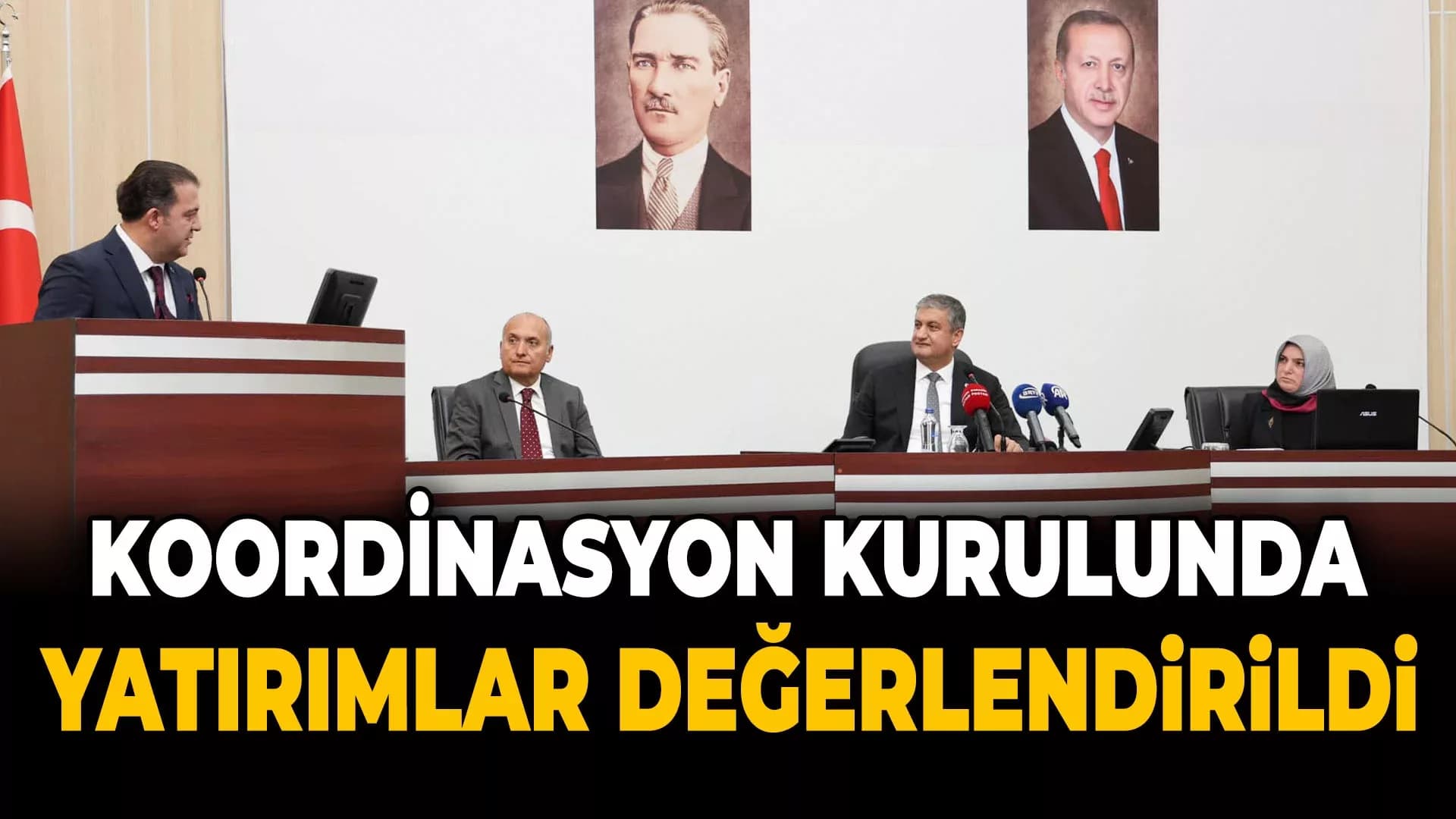 Karabük'te İl Koordinasyon Kurulu Toplandı