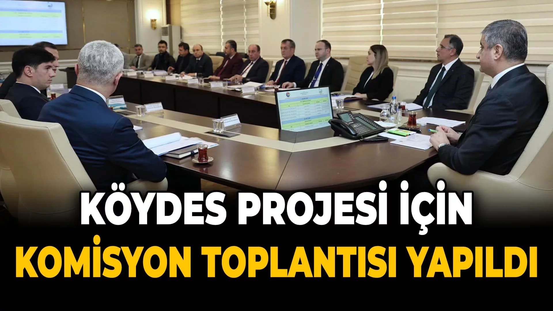KÖYDES Tahsisat Komisyonu Toplantısı Yapıldı