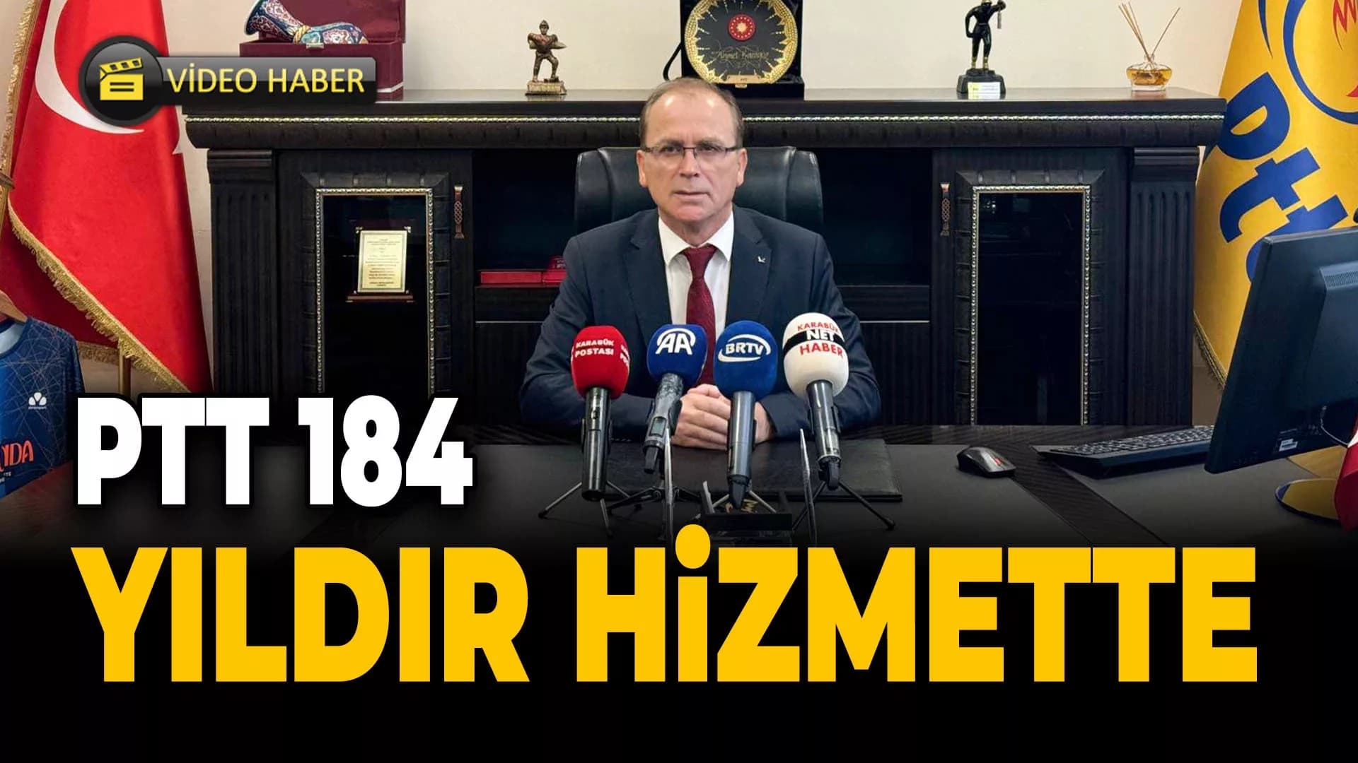 PTT 184. Yaşını Kutluyor