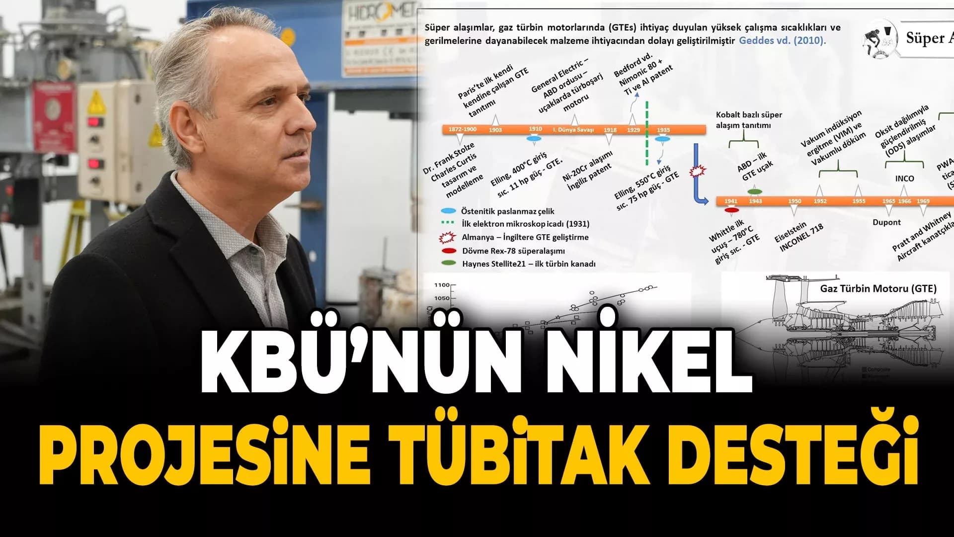 KBÜ'den Süper Alaşım Araştırmalarına Bilimsel Katkı