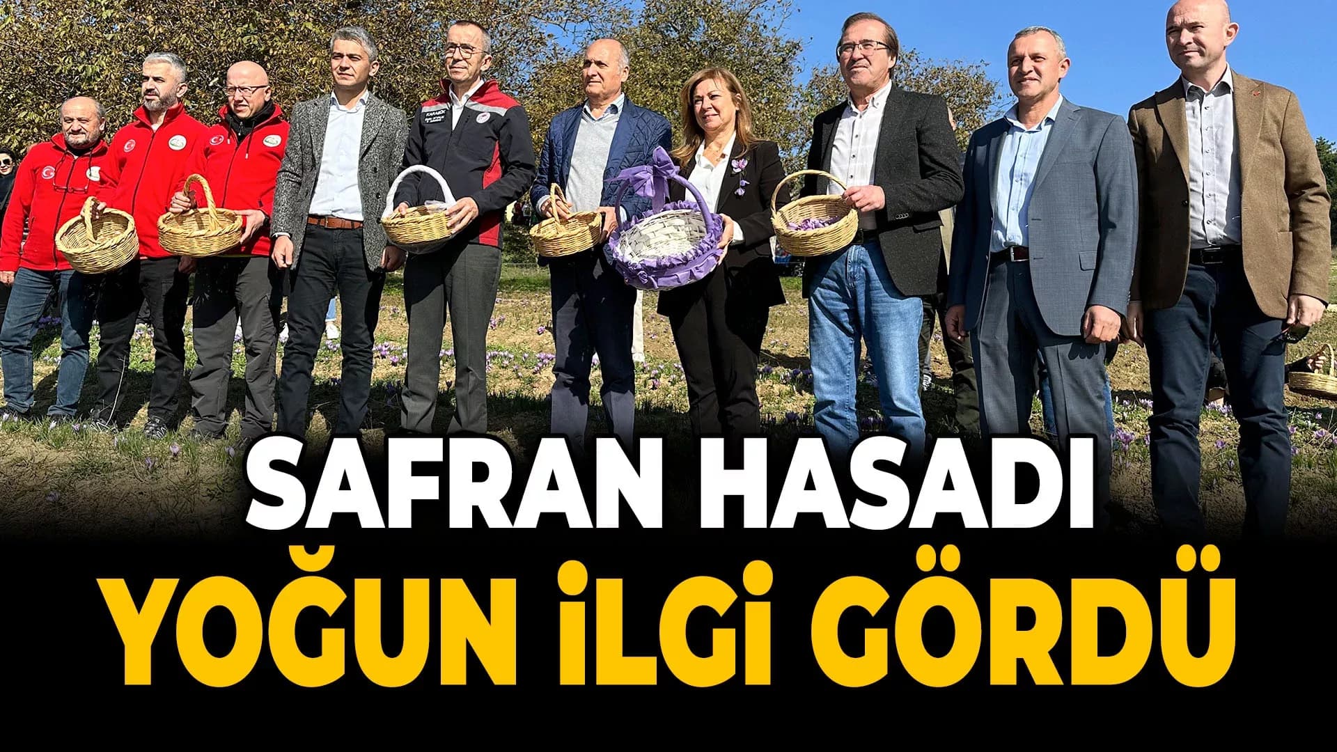 ‘Dünyanın En Pahalı Baharatı' Safranı Hasat Etmek İçin Soluğu Tarlalarda Aldılar