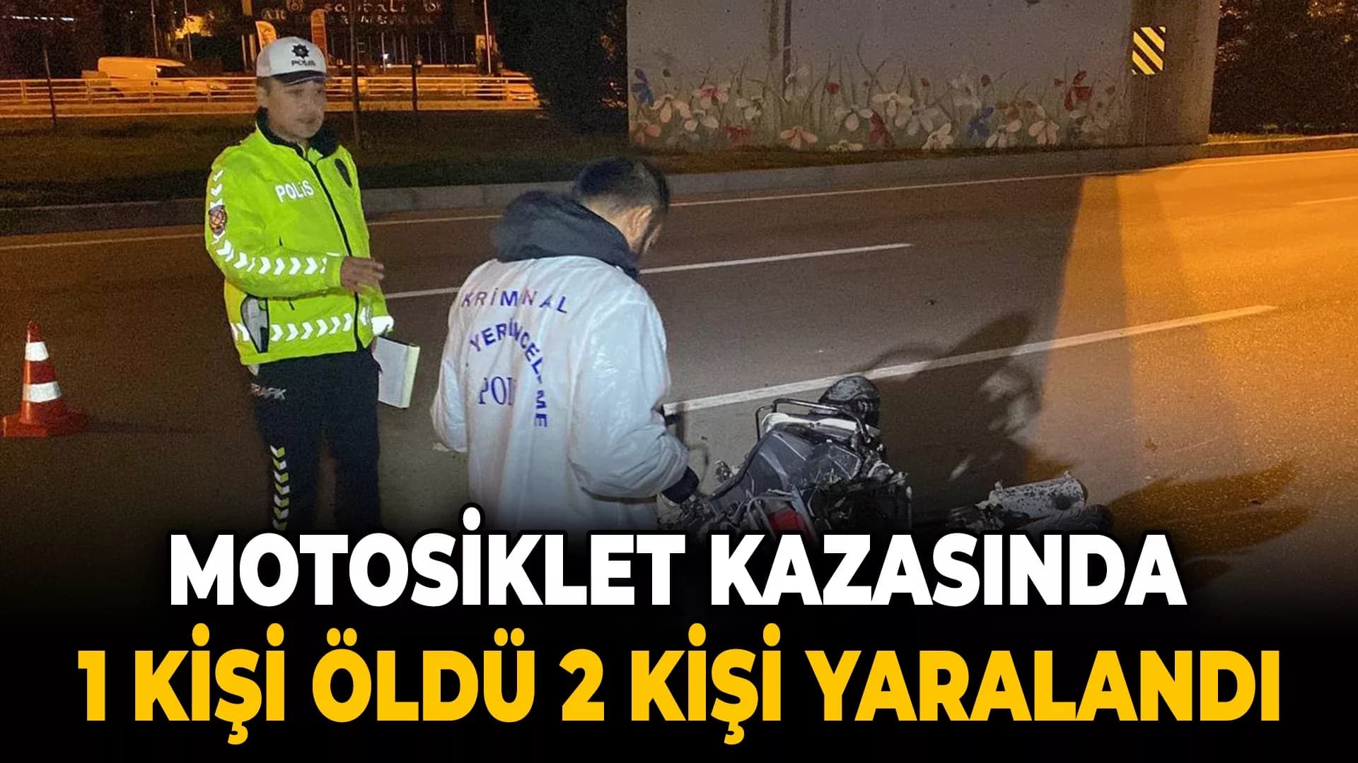 Karabük'te motosikletler çarpıştı: 1 ölü, 2 yaralı