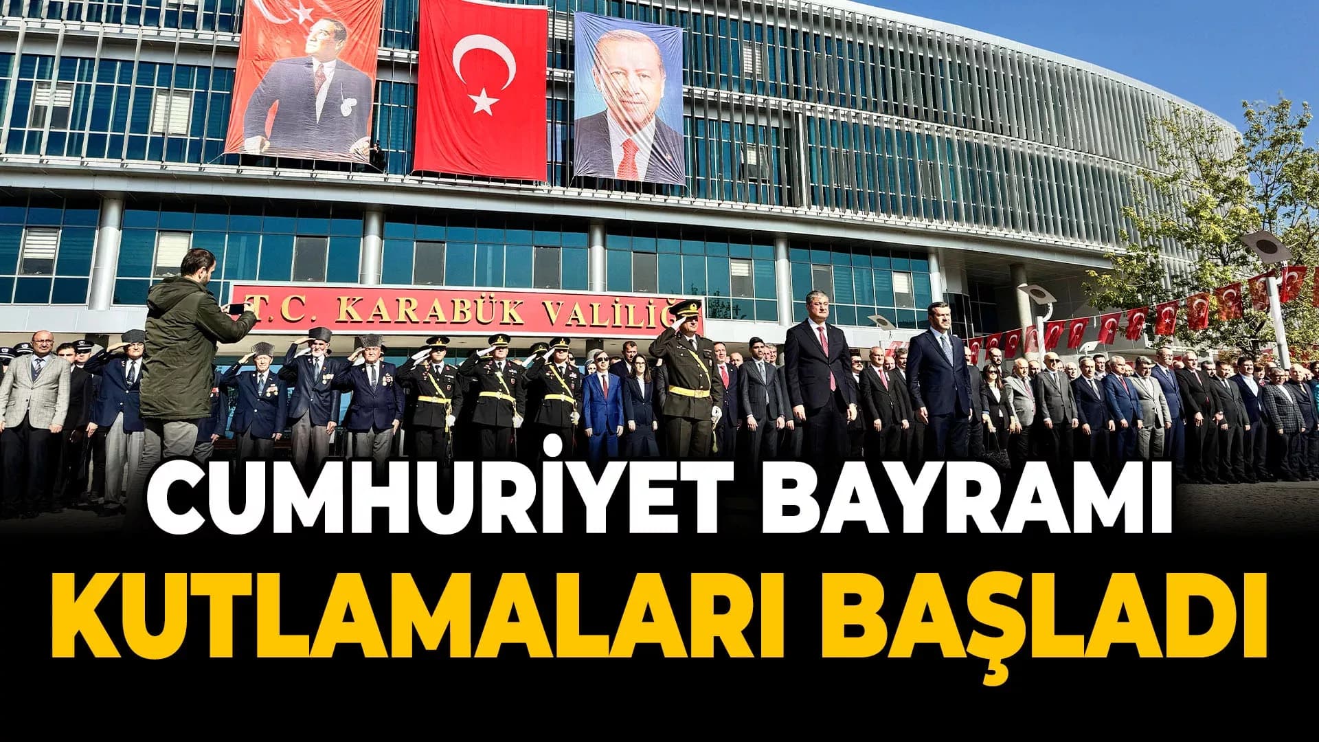 Karabük'te 29 Ekim Kutlamaları Başladı