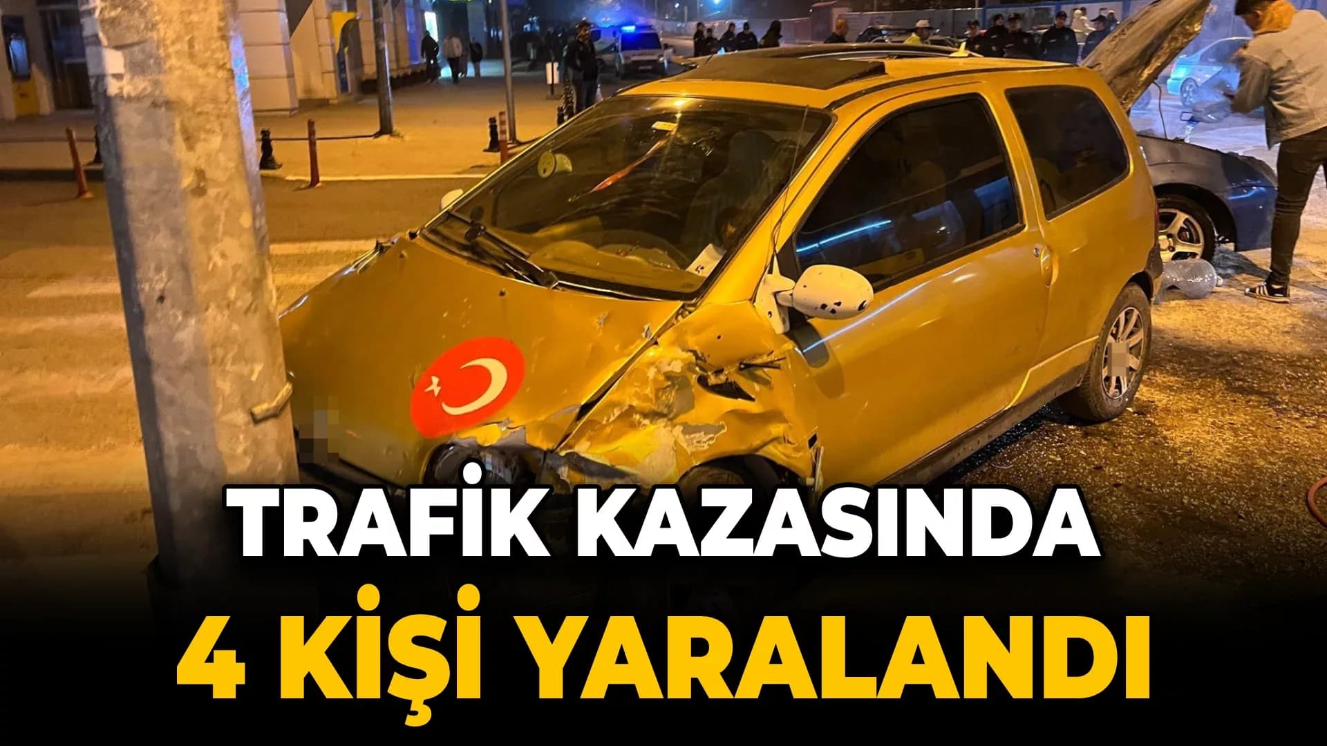 Karabük'te trafik kazası: 4 yaralı