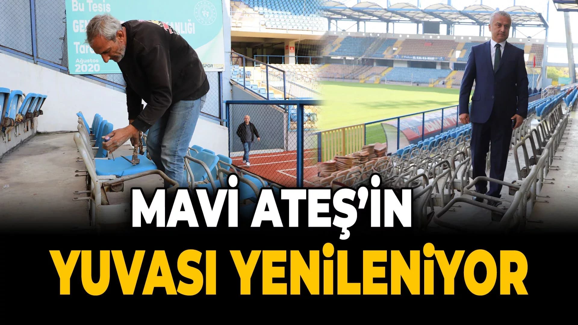 Dr. Necmettin Şeyhoğlu Stadyumu Yenileniyor