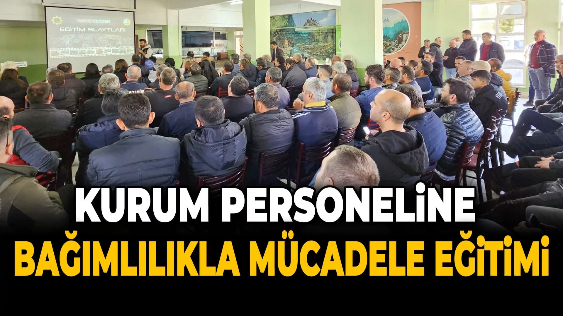 Karabük İl Özel İdaresi'nden Bağımlılıkla Mücadele Semineri