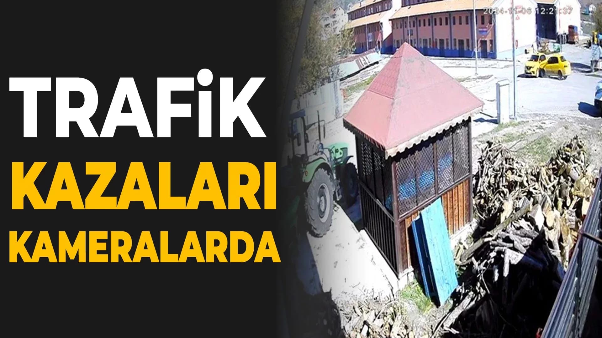 Karabük'te Trafik Kazaları Güvenlik Kameralarına Yansıdı