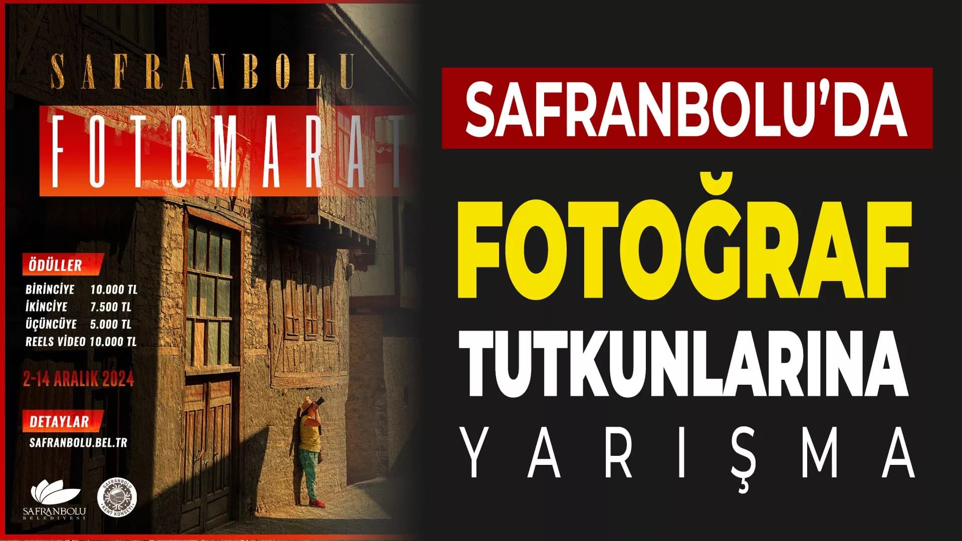 Safranbolu'da Fotomaraton Düzenlenecek