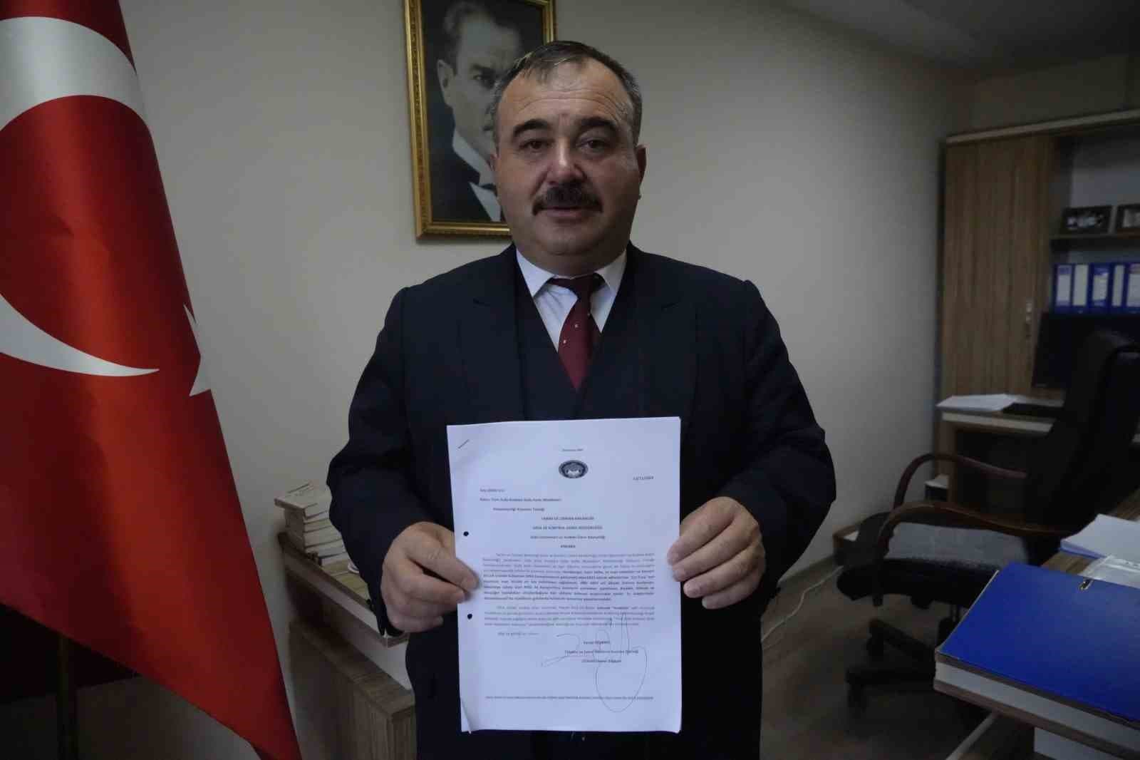 Demirel: "Çin tuzu yasaklanmalı"