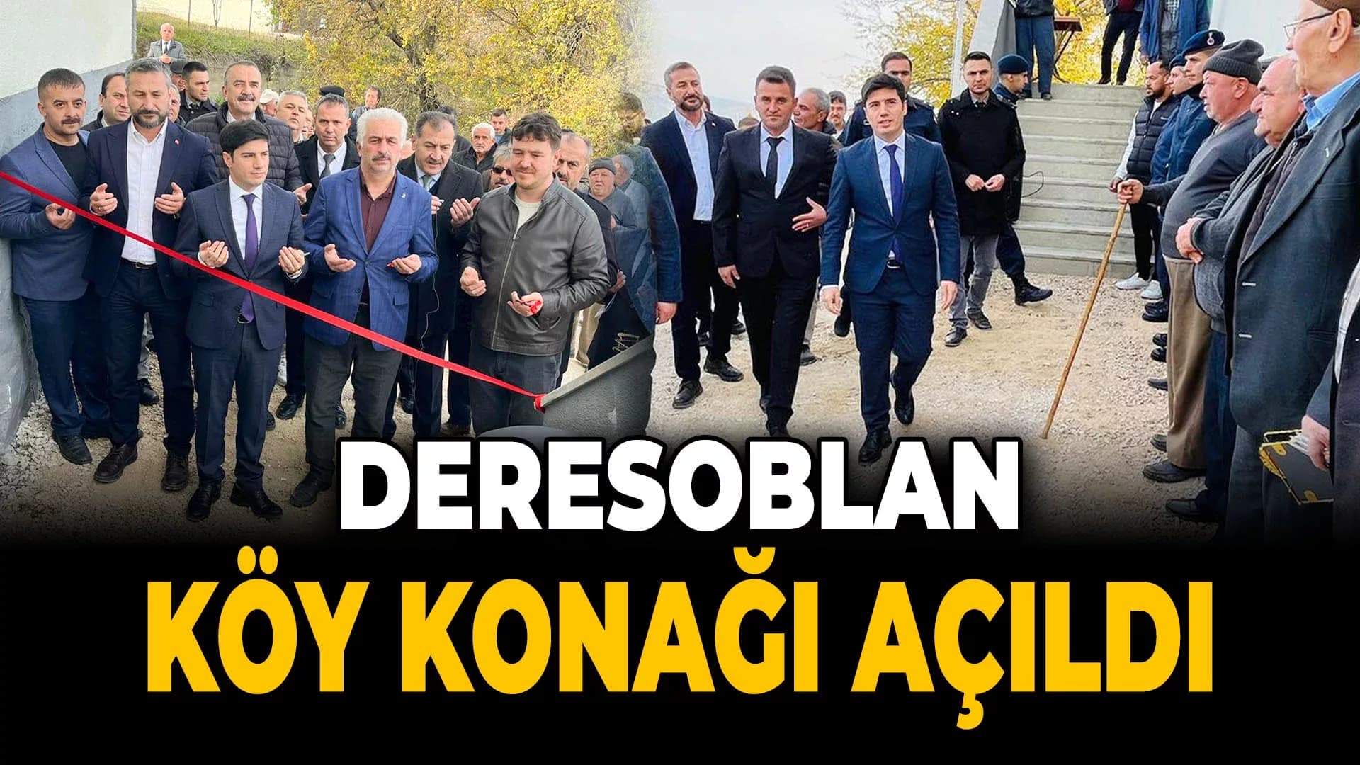 Kaymakam Gülnar, Köy Konağı Açılışına Katıldı